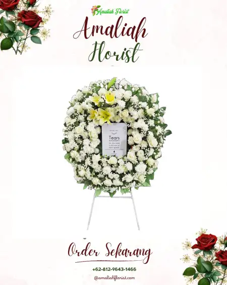 Krans Bunga Duka Pekalongan Timur